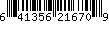 UPC Barcode: 641356216709